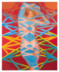 Navaho  2012, 58”w x 72”h,  acrylic on canvas